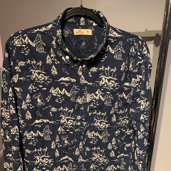 Hollister long-sleeve shirt - Men's Medium - Picture 1 of 8